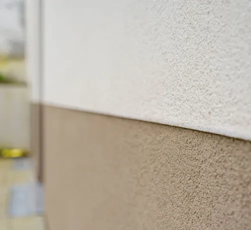Cantillana_Rommelaere_Crepi_Sierpleister_Blanc_beige_facade_Gevel