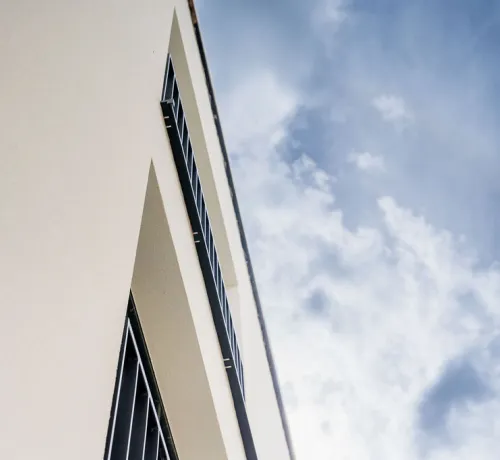 Cantillana_Rommelaere_Crepi_Sierpleister_Blanc_beige_facade_Gevel